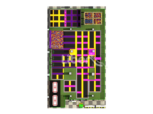 China Commercial Trampoline Park Factory